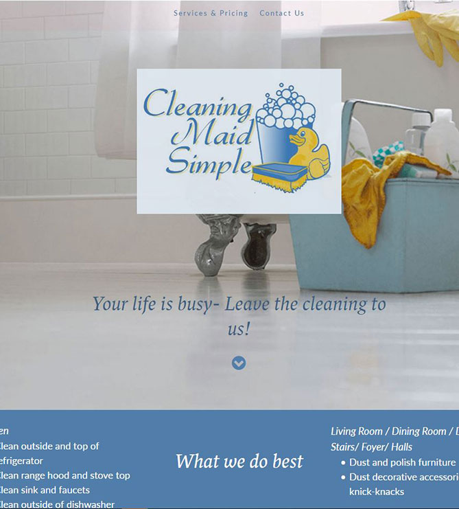 Cleaning Maid Simple